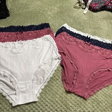 Ladies 6 x pair of Soft Briefs/shorts  UK 14 New
