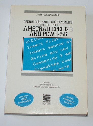 Plus handbook operators - cp/m,