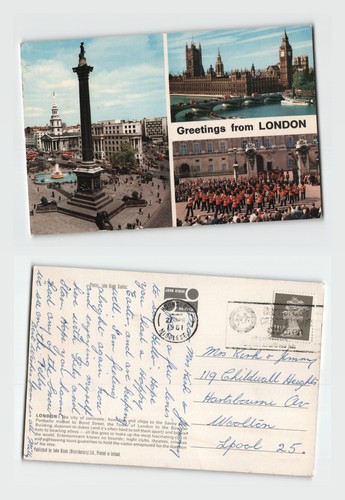 Postcard greetings from - greetings,