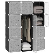HOMCOM DIY Wardrobe Portable