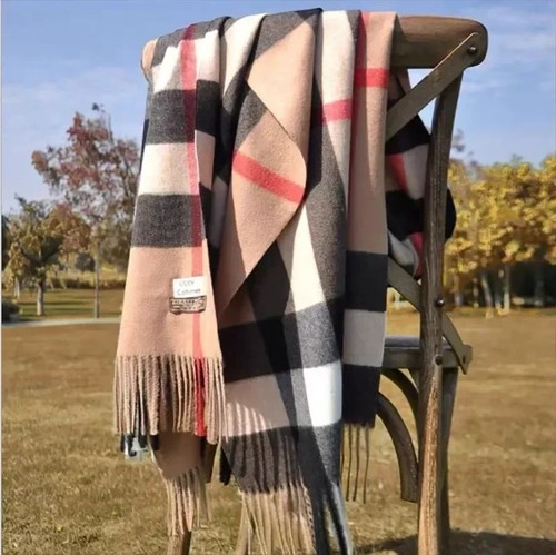 Women plaid winter scarf - women's,