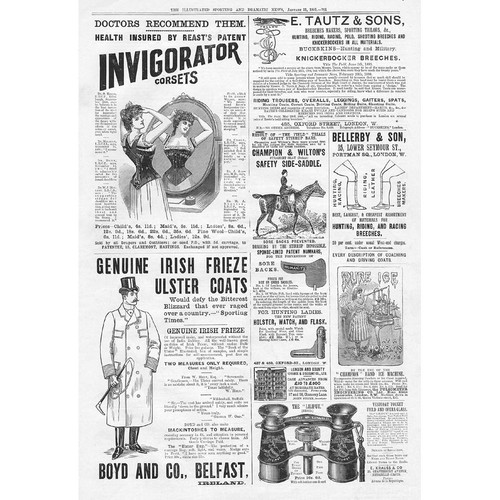 Victorian adverts corsets - victorian,