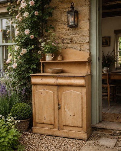 Antique victorian pine - l(343),