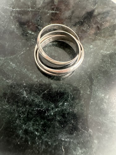 925 hallmarked trinity ring - trinity,