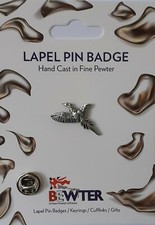PHEASANT Pin, English Pewter