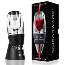 FLOW Wine Aerator & Stand, Red