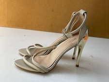 BEB0 Women's Grey Ankle Strap