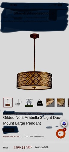 Elstead lighting nola arabella - lighting,