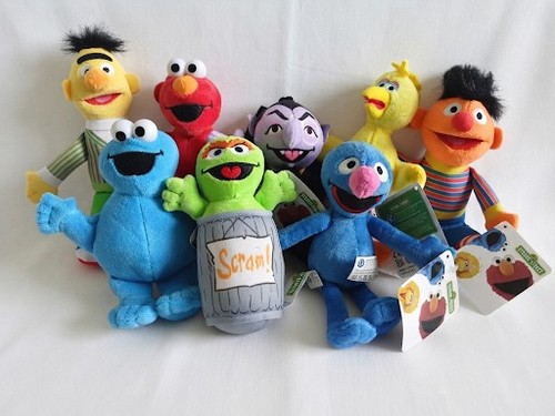 Sesame street plush - sesame,