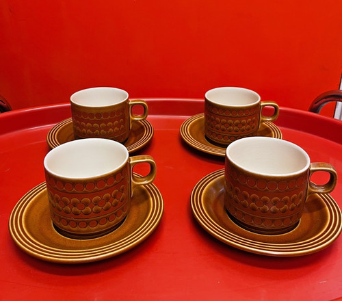 Vintage hornsea saffron brown - vintage,