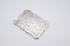 Antique Sterling Silver Card