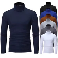 Mens Roll Neck Lightweight