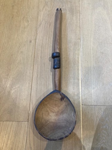 Antique zulu carved - carved, wooden