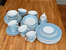 Large Collection of Pale Blue