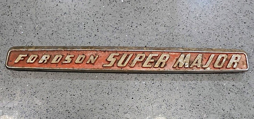 Fordson super major tractor - super,