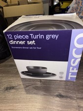 Tesco 12 Piece Turin Grey