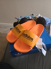 ADIDAS ADILETTE SHWR SANDALS Orange UK 12