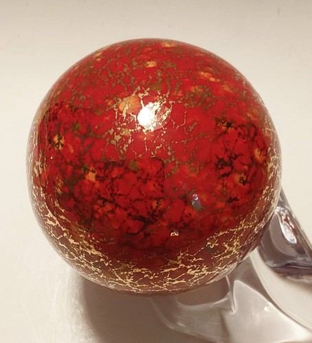 Vintage ceramic red gold - vintage,