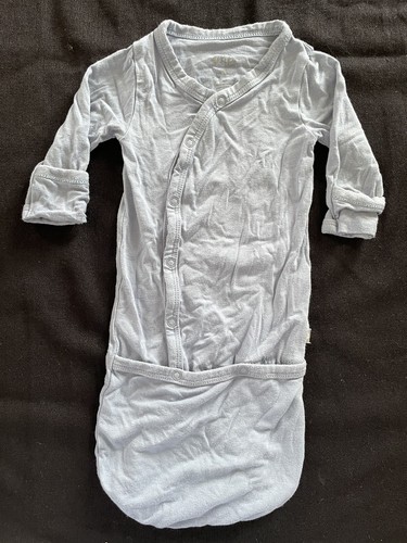 Kyte baby euc slate snap - baby, front