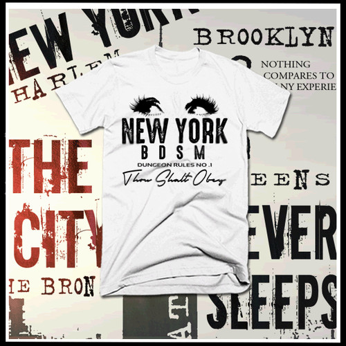 Bdsm shirt gimp nyc bondage - t-shirt,