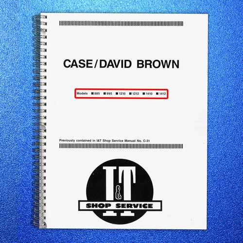 Case david brown 885 995 - david,