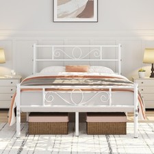 4ft6 Double Metal Bed Frame
