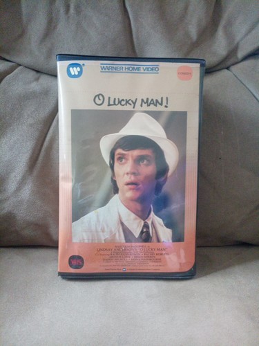 Lucky man vhs warner - o,