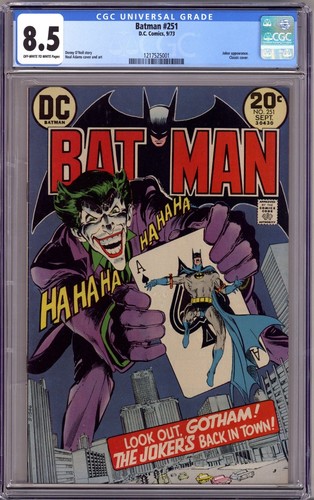 Batman 251 cgc - -, dc