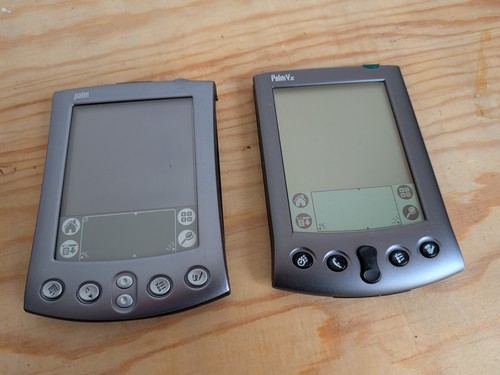 Palm m505 and palmvx - and, pda