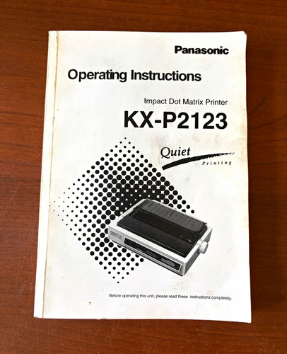 Panasonic p2123 impact - kx-p2123,