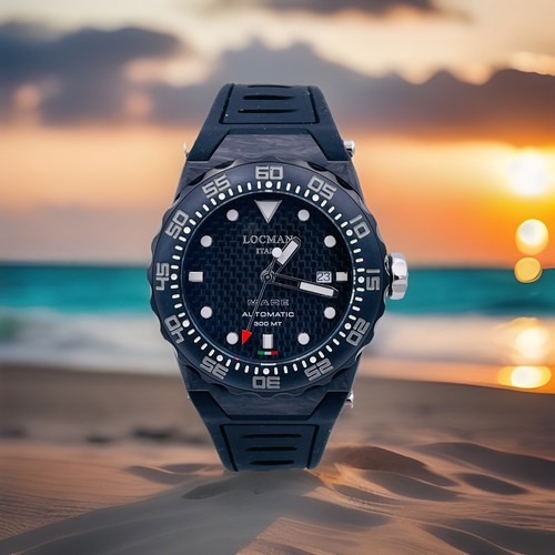 Locman mare carbon automatic - carbon,