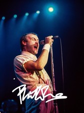 Phil Collins Signed Autograph