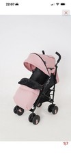 Cuggl Rowan Stroller Rose Tan with Raincover | Lightweight Pushchair 3060827
