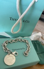 VINTAGE 1990 TIFFANY STERLING SILVER RETURN TO TIFFANY DISC BRACELET Rrp £595
