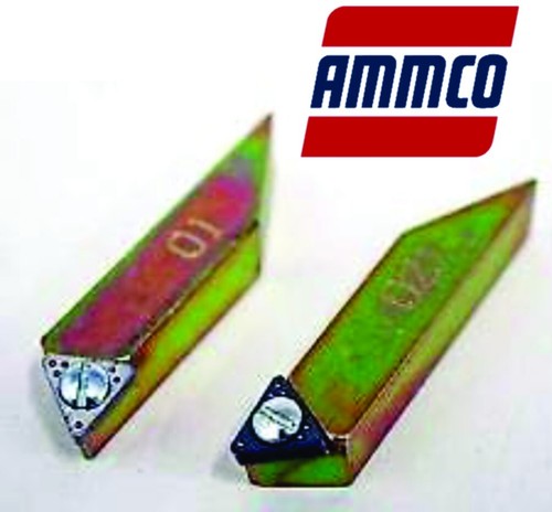 Negative rake holder bit set - negative,