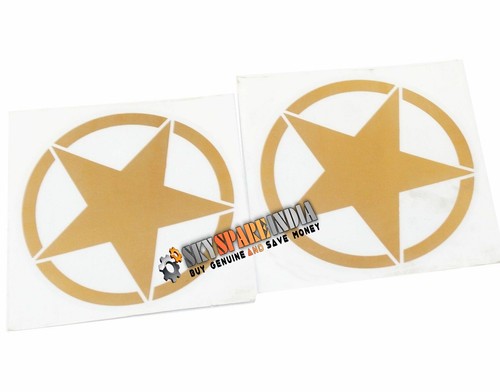 Golden star toolbox sticker - golden,