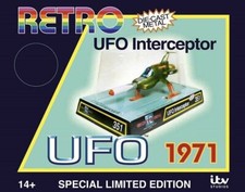 Gerry Anderson's S.H.A.D.O. UFO Retro Interceptor Diecast In Stock Now
