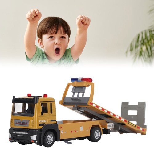 Flatbed trailer model - 1/32,