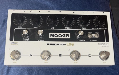 Moore preamp live guitar - moore,