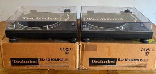 Technics 1210 mk2 pair - technics,