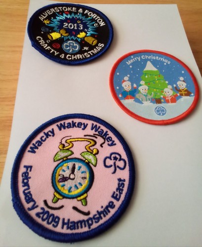 Girlguiding badges