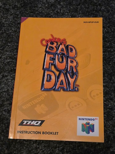 Conker bad fur day n64 - conker's,