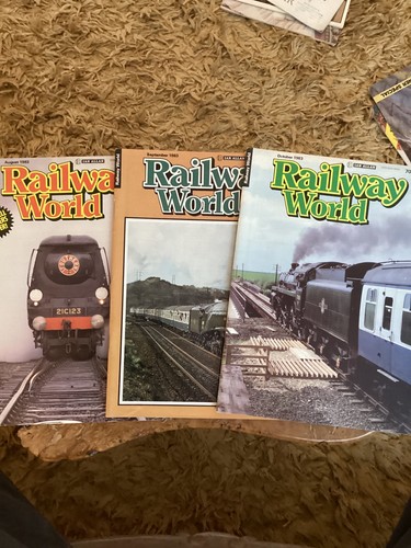 Railway world magazines - railway,