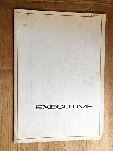 Ford zodiac executive mkiv - executive,