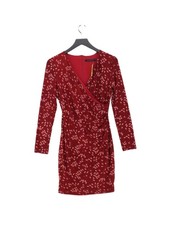 Tenki Jumper Midi Dress UK10 in Red