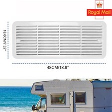 White Fridge Vent Assembly