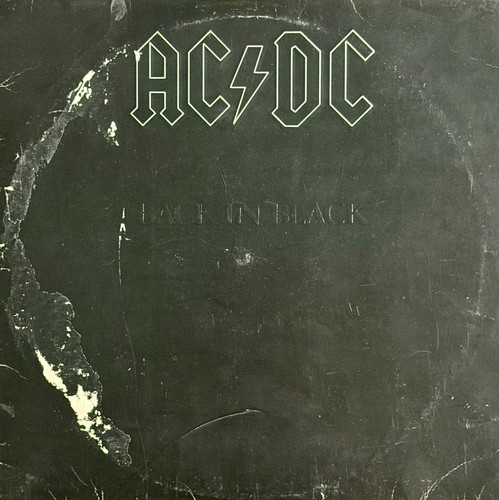 Back in black - black, lp