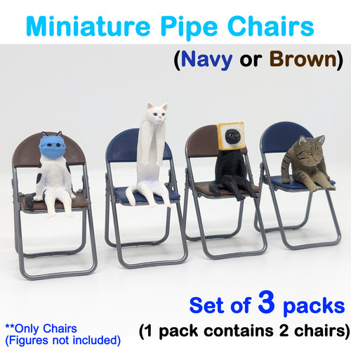 Miniature pipe chair 12 - chair, 1:12