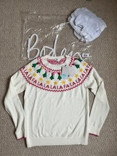 NEW Boden Cream Christmas Tree