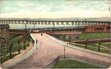 Tay Bridge Dundee Postcard -